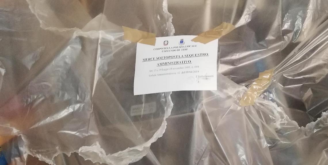 Officina non autorizzata, sequestrate le attrezzature e maxi multa