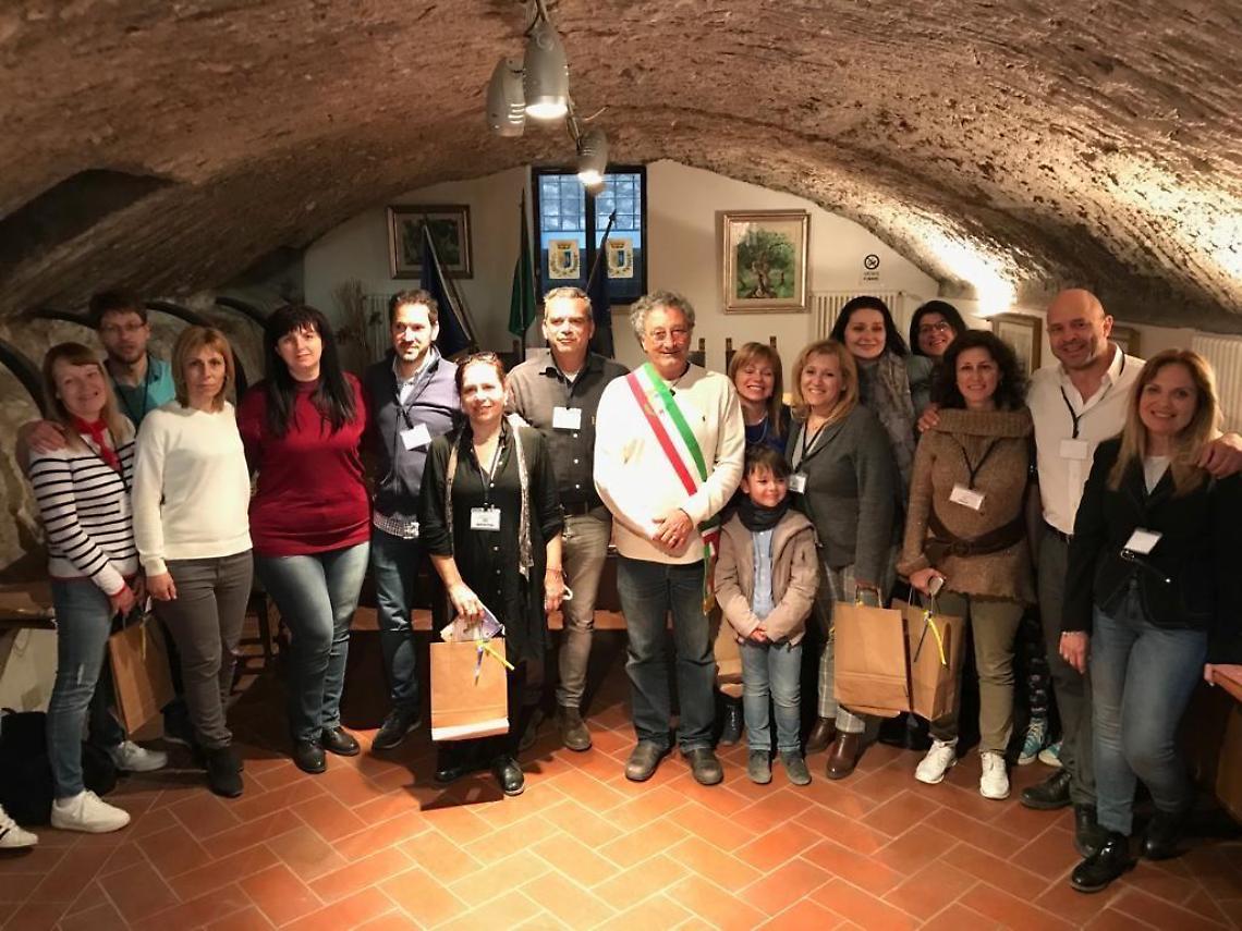 Sei delegazioni europee dell'Erasmus in visita a Sermoneta