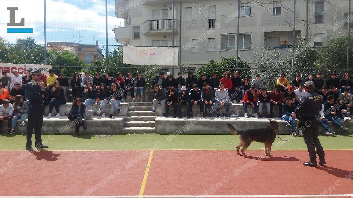 A scuola con la Guardia di Finanza, questa mattina l'incontro al Bianchini