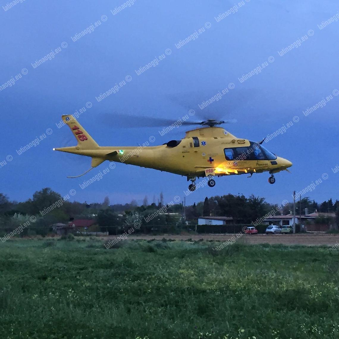 Sezze, incidente in via del Murillo: due feriti portati in ospedale