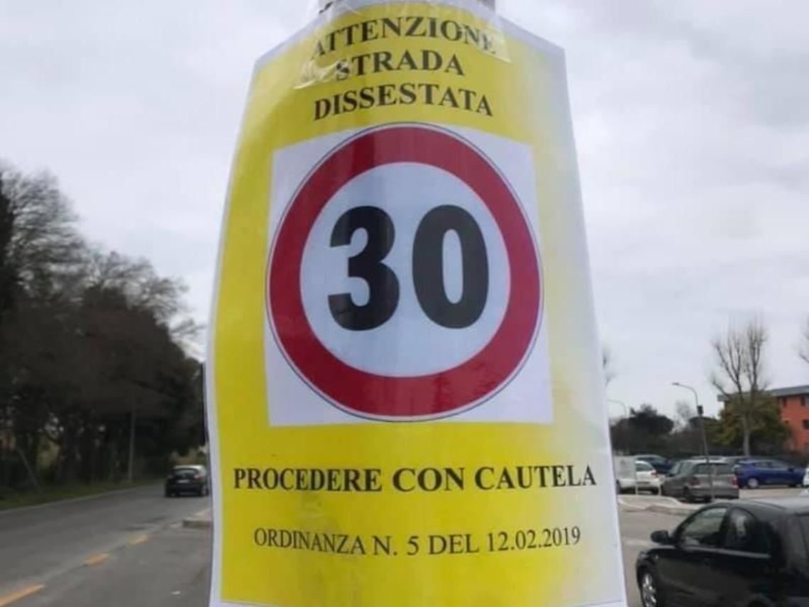 Ardea, emergenza buche superata: via il limite di velocit&agrave; a 30 chilometri orari