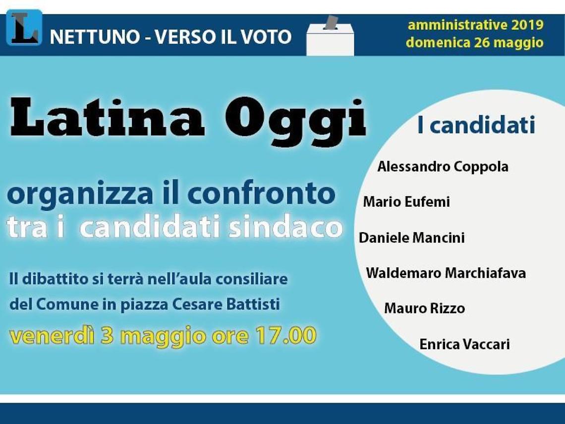 Nettuno, attesa finita: oggi &egrave; il giorno del confronto fra i candidati sindaco