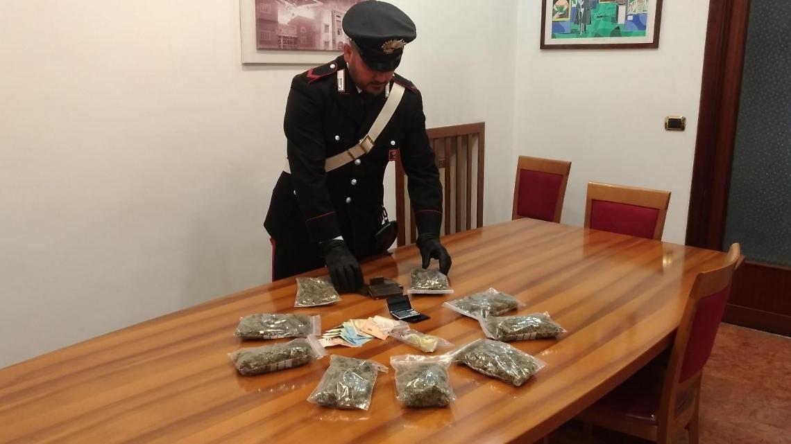 Droga nell'armadio e  nel giubbotto, due arresti a Latina