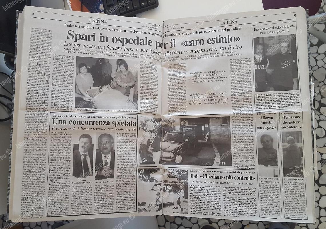 Spari all'ospedale Goretti, sentenza definitiva dopo 22 anni