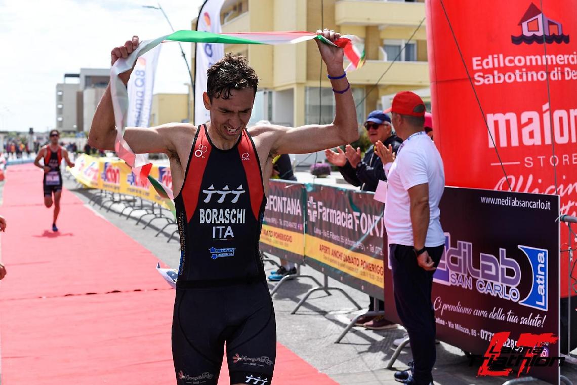 Trathlon, Boraschi concede il bis nello Sprint di Latina