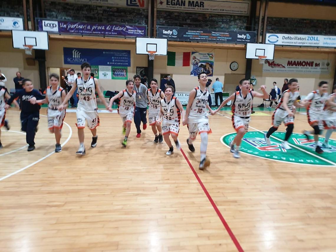 SMG Latina si laurea campione regionale con la squadra Under 14