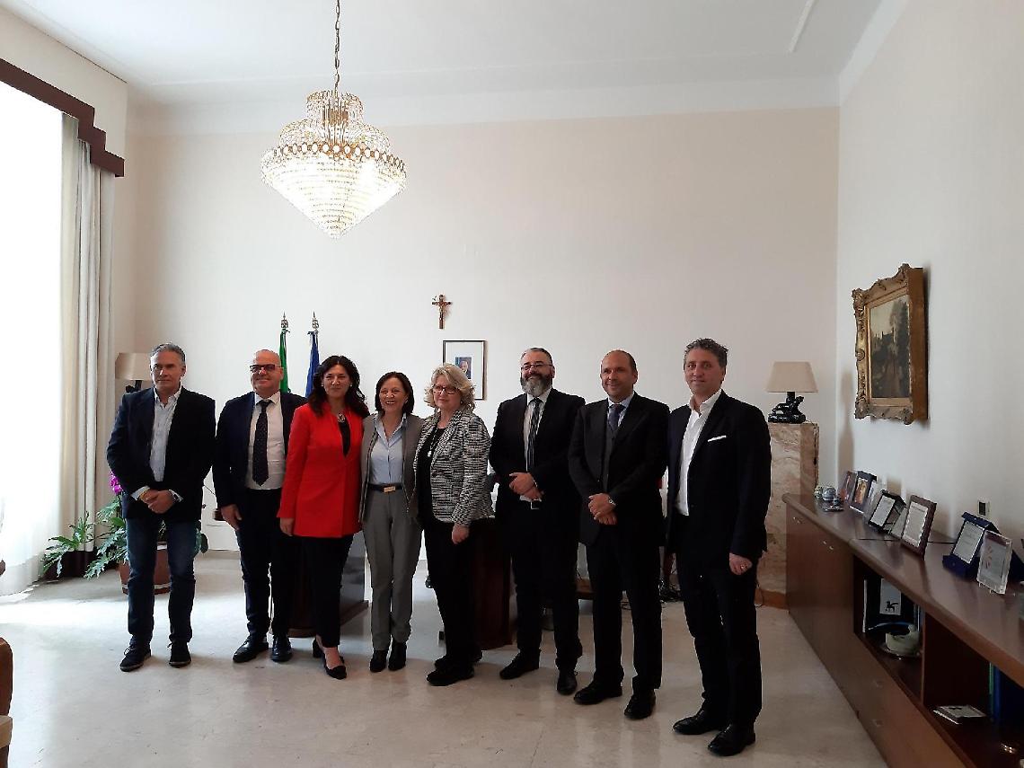 Il Prefetto di Latina Maria Rosa Trio incontra i neo sindaci