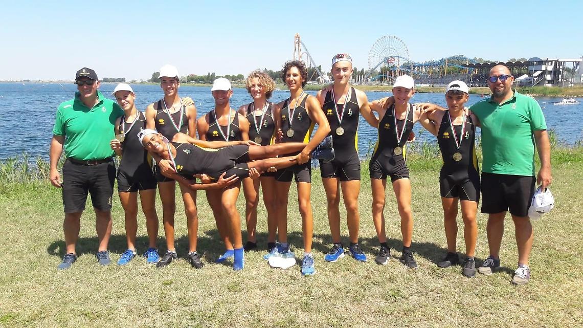 Canottaggio, i cugini Sartori vanno a medaglia agli italiani Under 23 e Ragazzi
