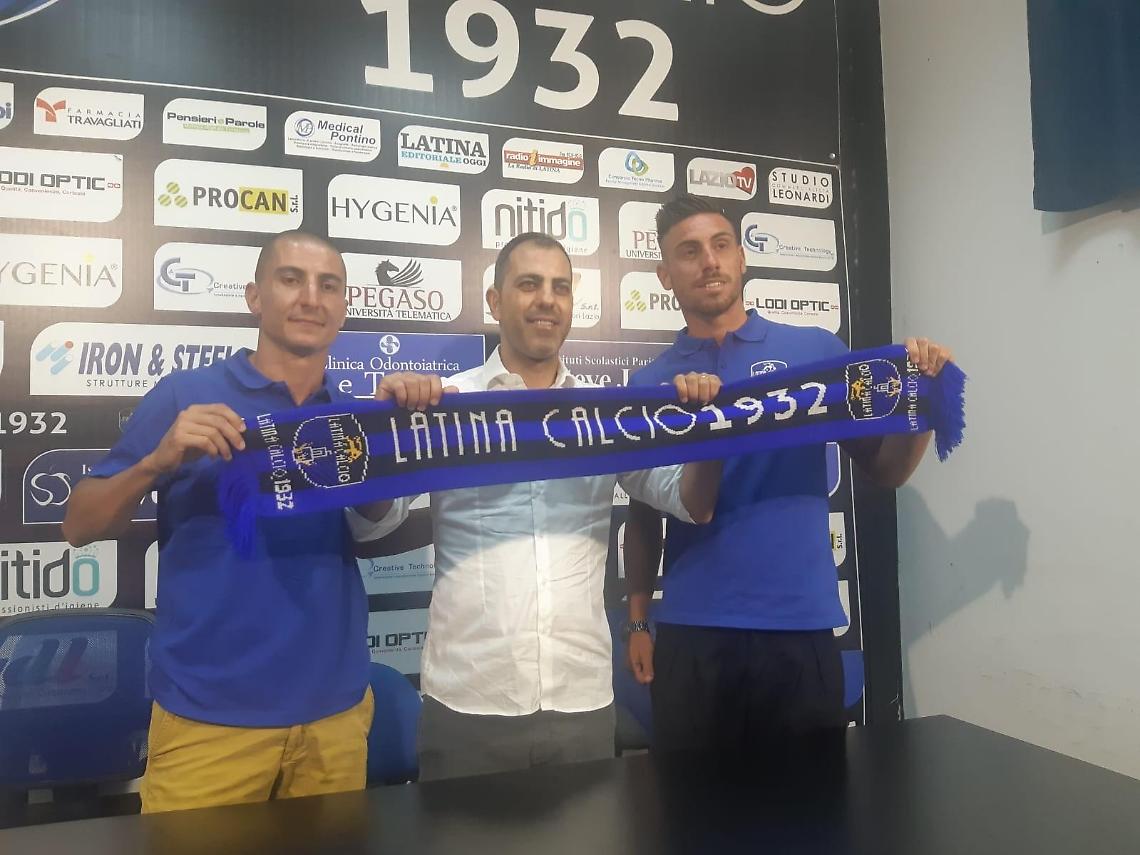Latina, Cardella e Corsetti si presentano
