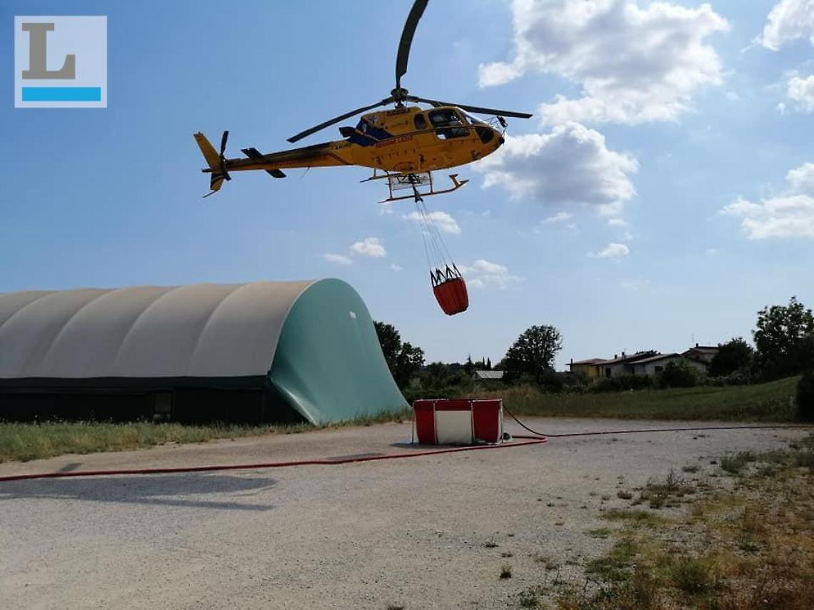 Sezze, due incendi dolosi in poche ore: domenica infernale sui Lepini