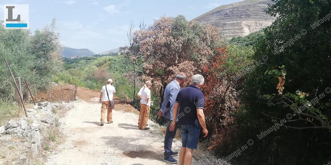 Calabretto, nuovo sopralluogo ad Itri: esami sulle esalazioni