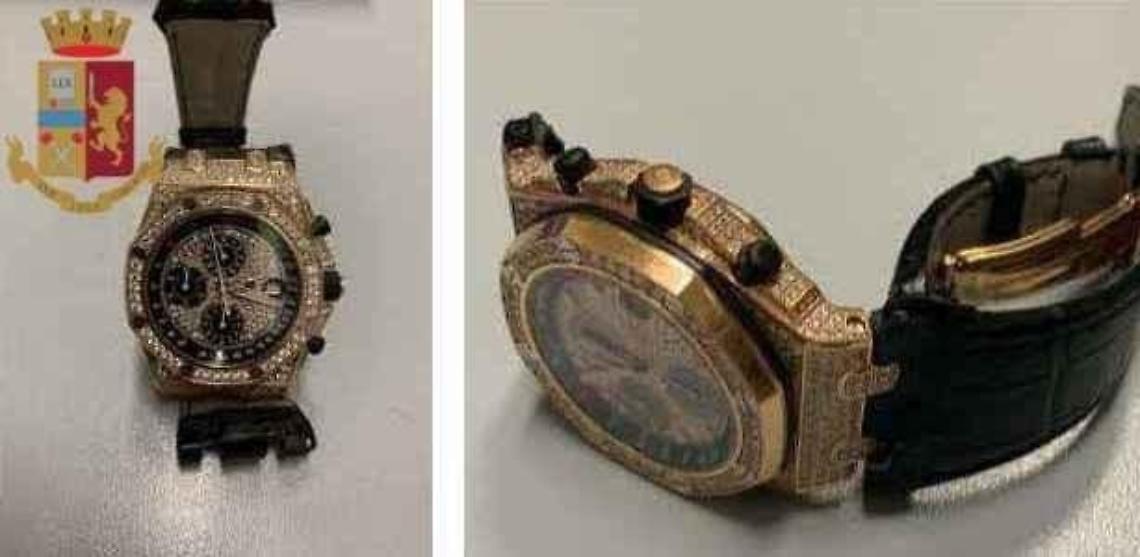 Imprenditore scippato di un orologio di 400 mila euro: fermate due persone