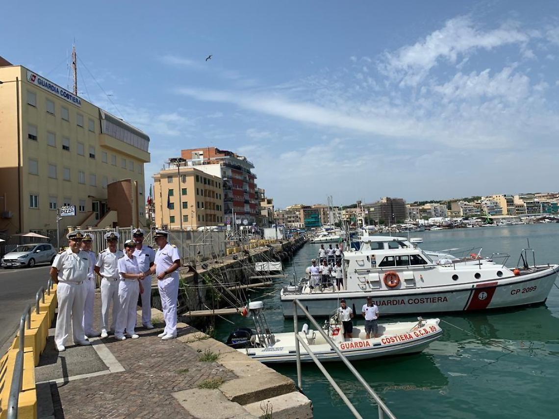 Guardia costiera, il direttore marittimo visita Anzio e Torvajanica