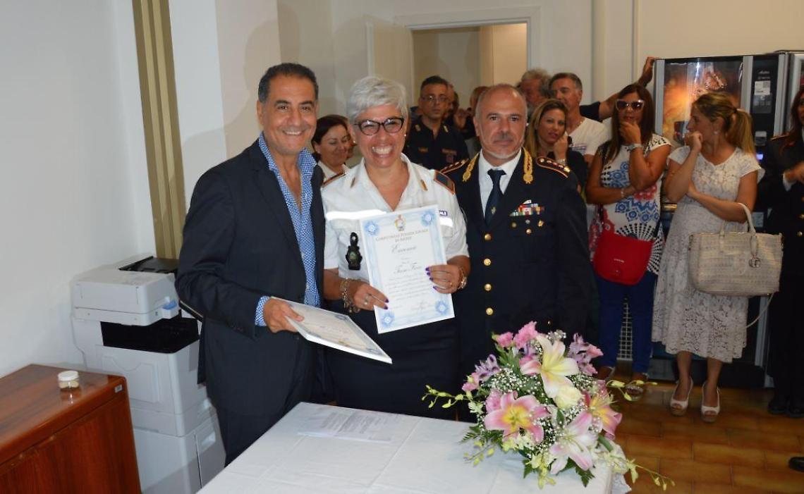 Anzio, consegnati gli encomi al personale della polizia locale