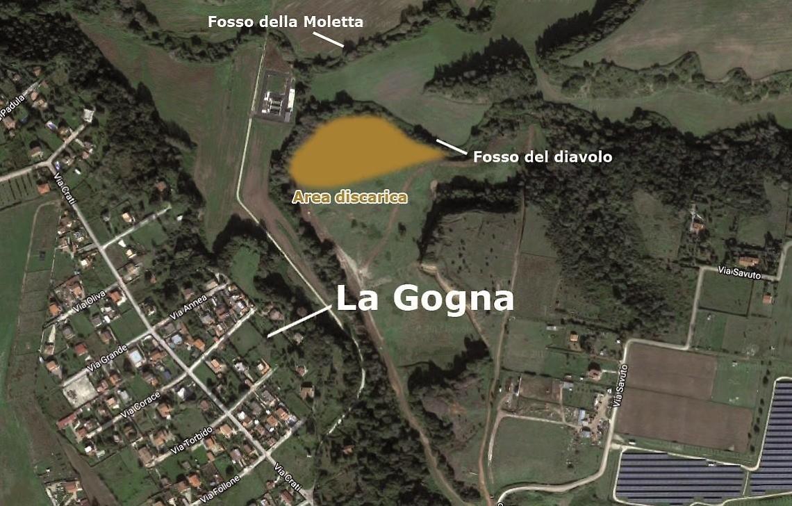Incubo discarica a La Gogna: «La bonifica pagata dai privati è preoccupante»