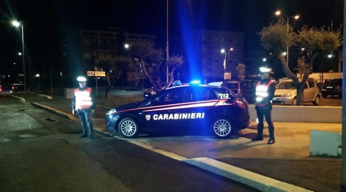 Latina, movida sicura. Sequestri e controlli dei carabinieri