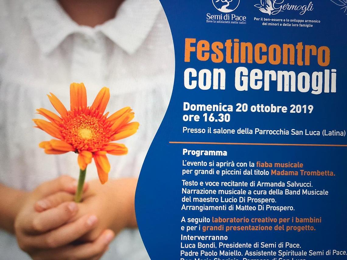 Nella Parrocchia San Luca di Latina “Festincontro con Germogli”