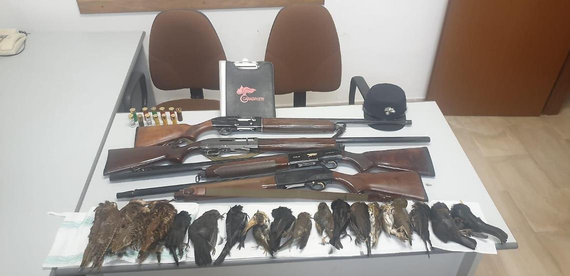 Sonnino, cacciatori di frodo nel Parco degli Ausoni: quattro denunce