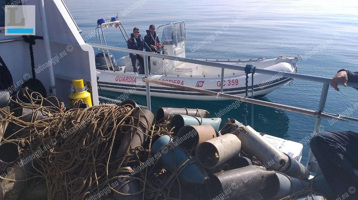 Pesca illegale, sequestrate 132 polpare a Terracina