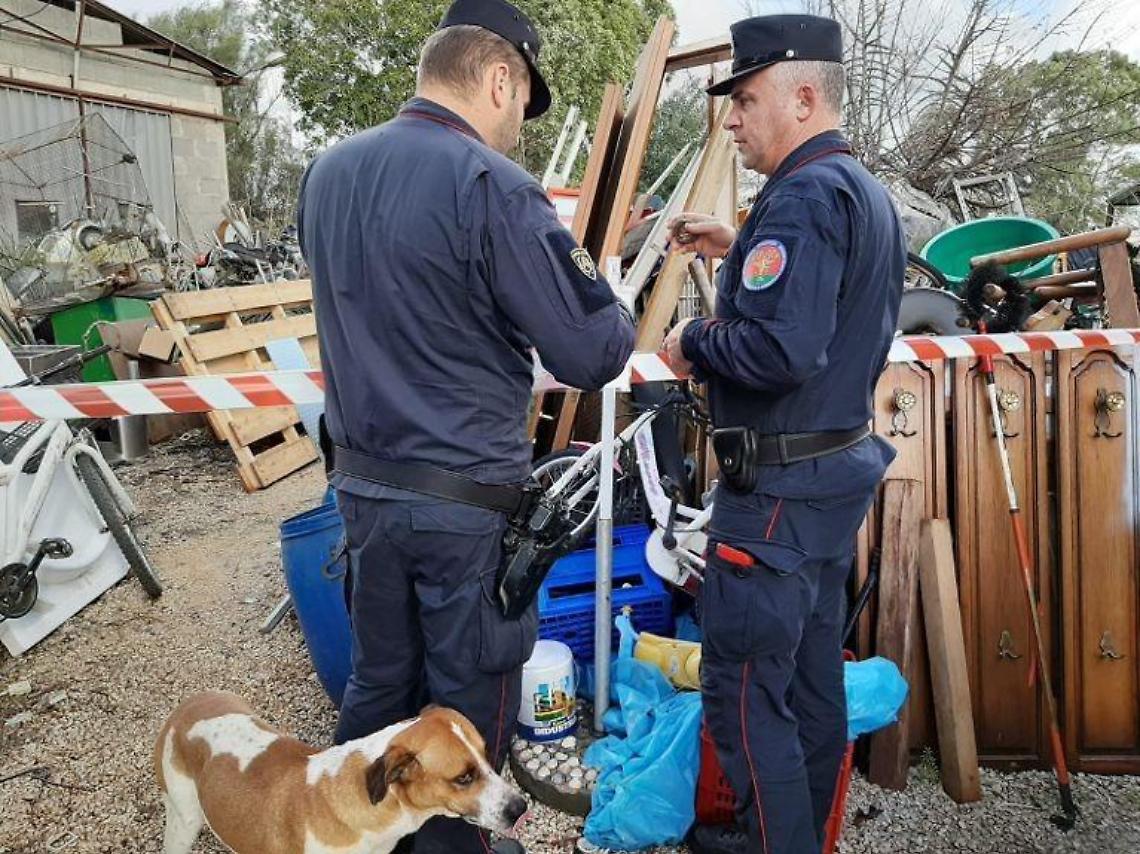 Operazione anti-inquinamento, sequestro dei forestali a Quartaccio
