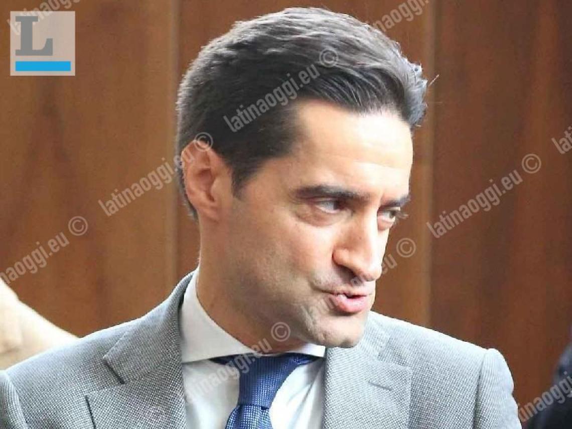 Latina, il giudice Francesco Cina saluta i colleghi del Tribunale