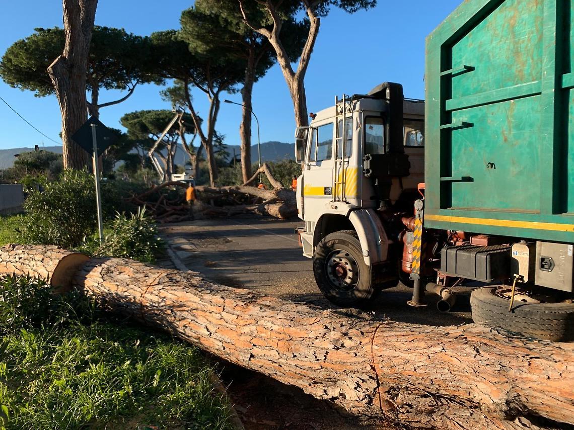 Strada chiusa dopo il maltempo, aperto il cantiere a Borgo Montenero