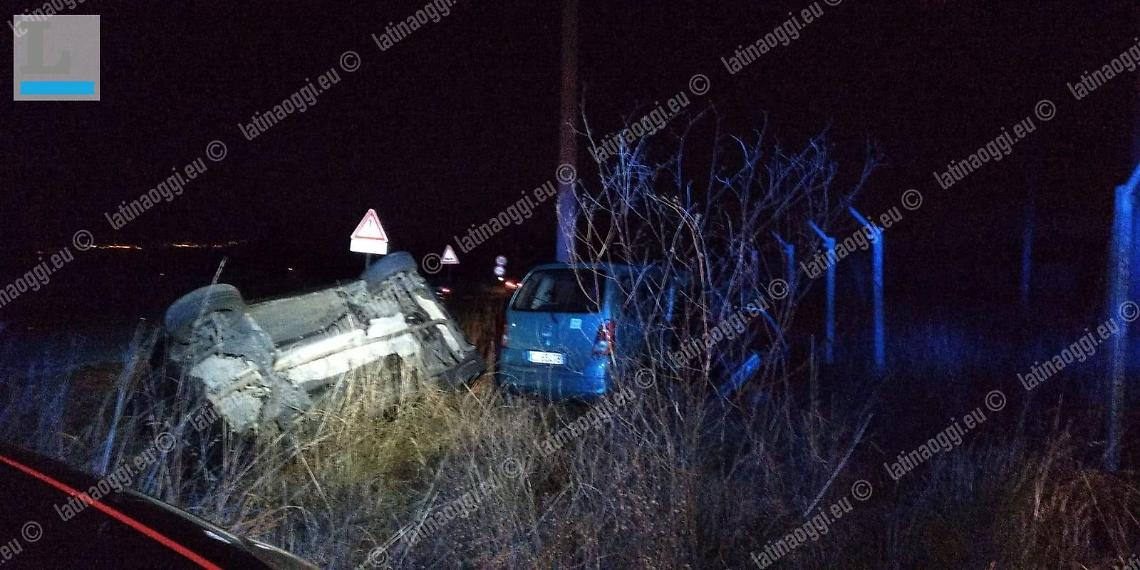 Incidente tra Pontinia e Sabaudia: un uomo in codice rosso al Goretti