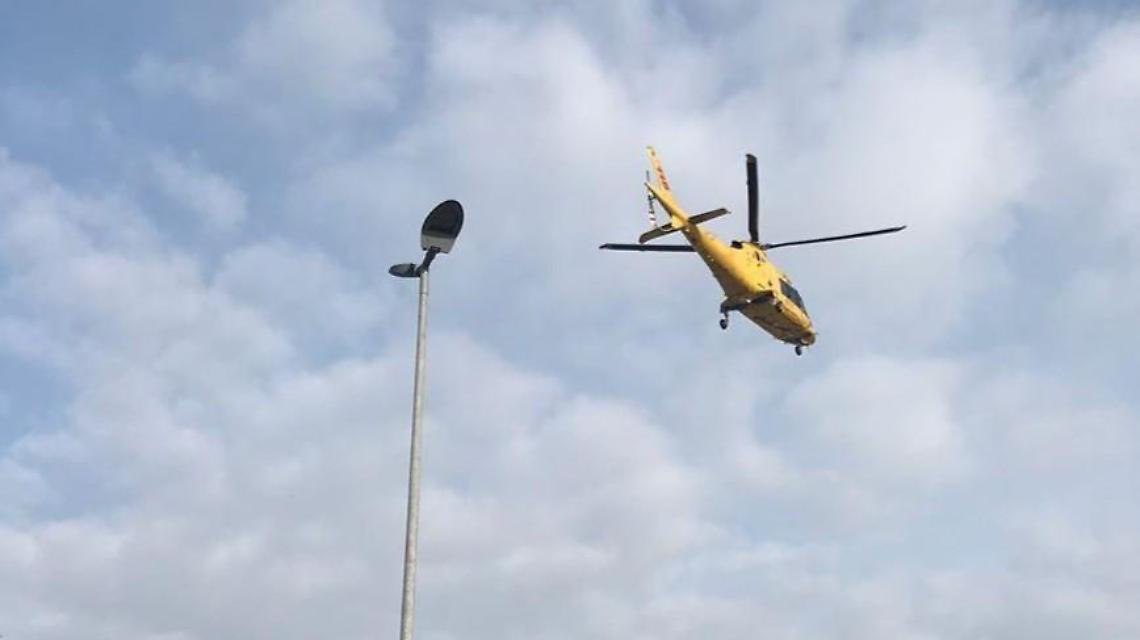 Incidente a Lariano, ferita gravemente un'anziana: portata a Roma con l'elicottero