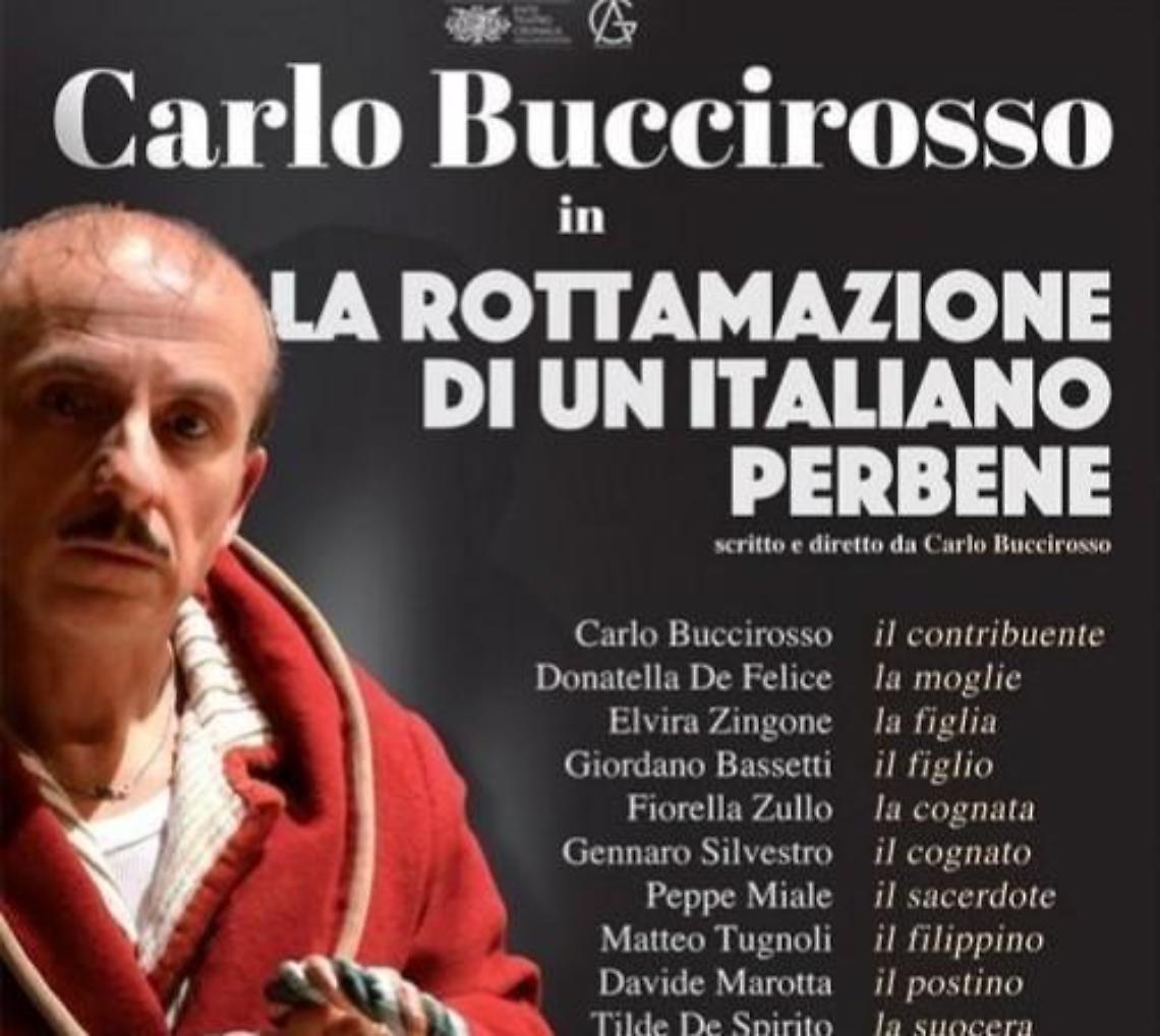 Doppia data a Gaeta per l'attore e regista partenopeo Buccirosso