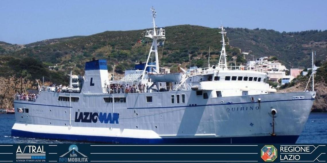 Forte vento, sospesi i collegamenti con Ponza