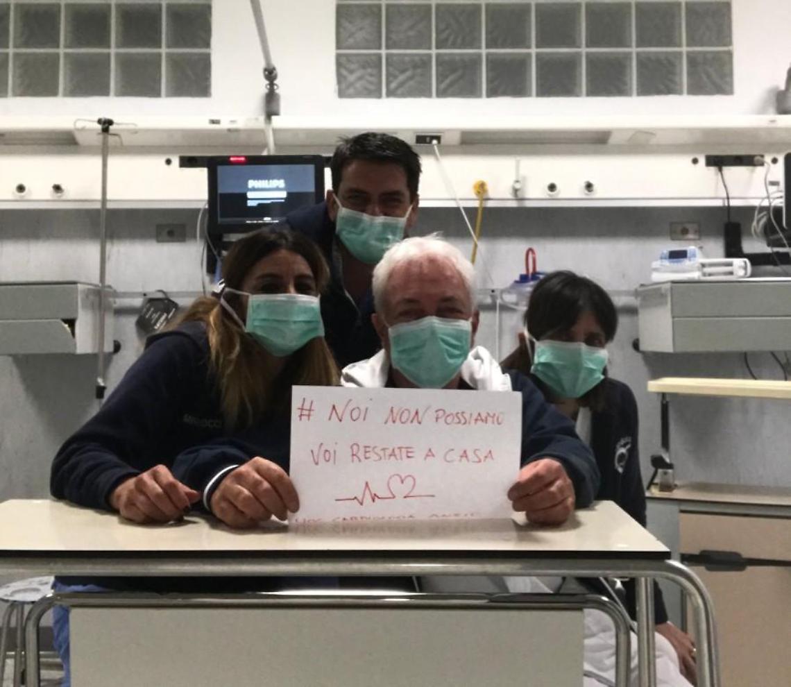Coronavirus: &laquo;Noi non possiamo, voi restate a casa&raquo;, appello dall'ospedale di Anzio