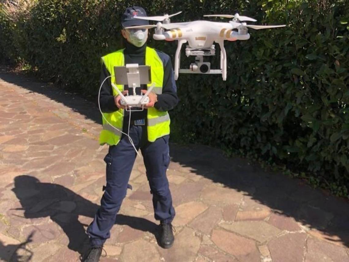 Coronavirus, ora ad Ardea scattano i controlli anche con i droni