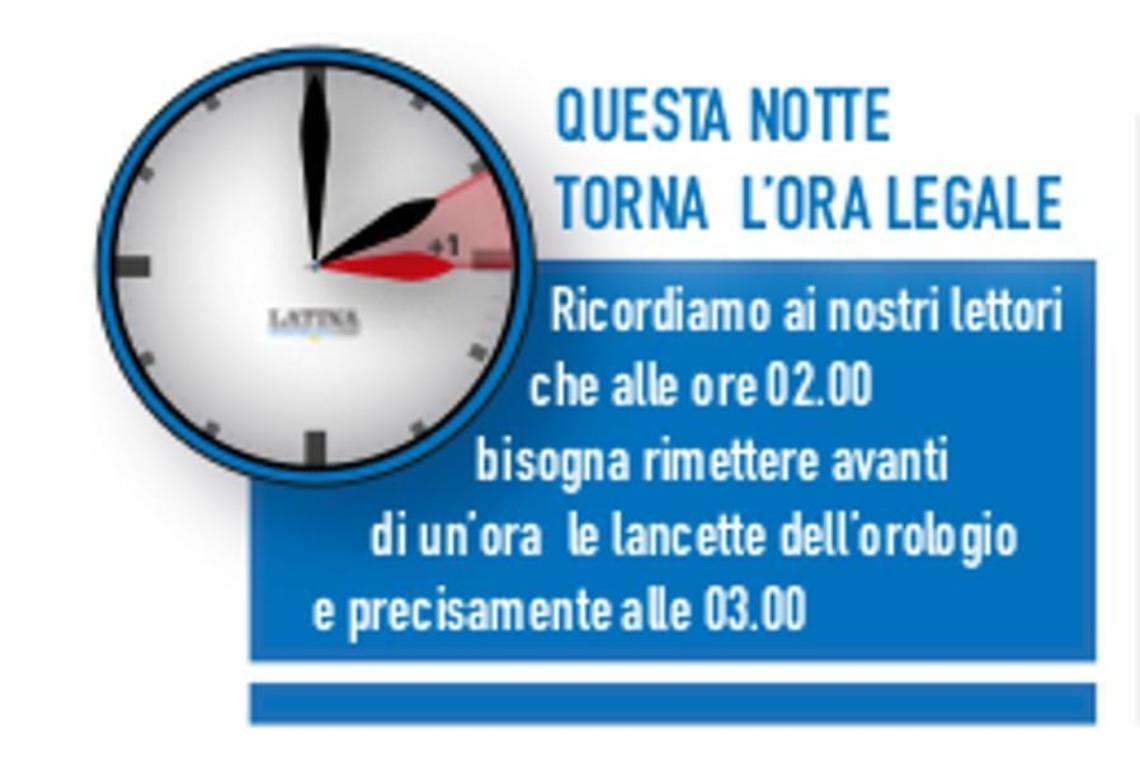 Sta tornando l'ora legale: alle 2 lancette avanti di un'ora. Dormiremo di meno