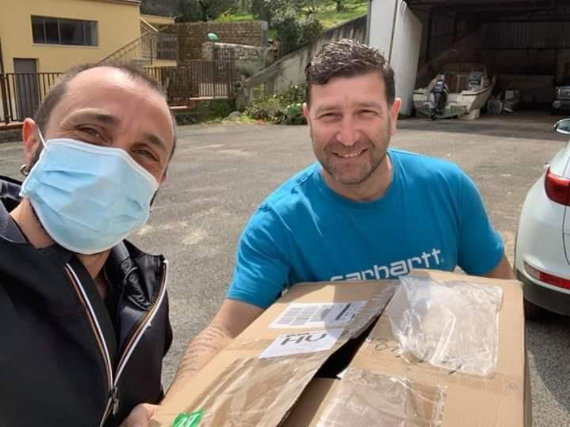 Mille mascherine donate agli operatori del Goretti: la vittoria dei due calciatori