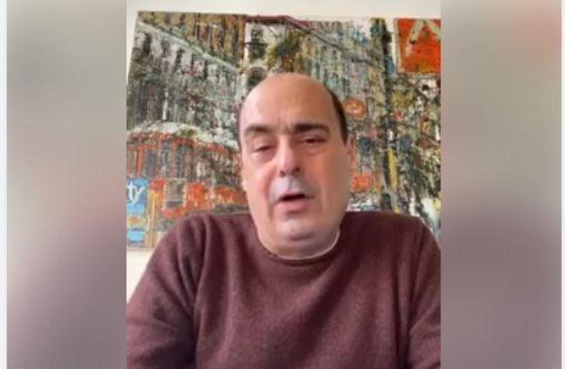 Coronavirus, il presidente della Regione Nicola Zingaretti &egrave; guarito