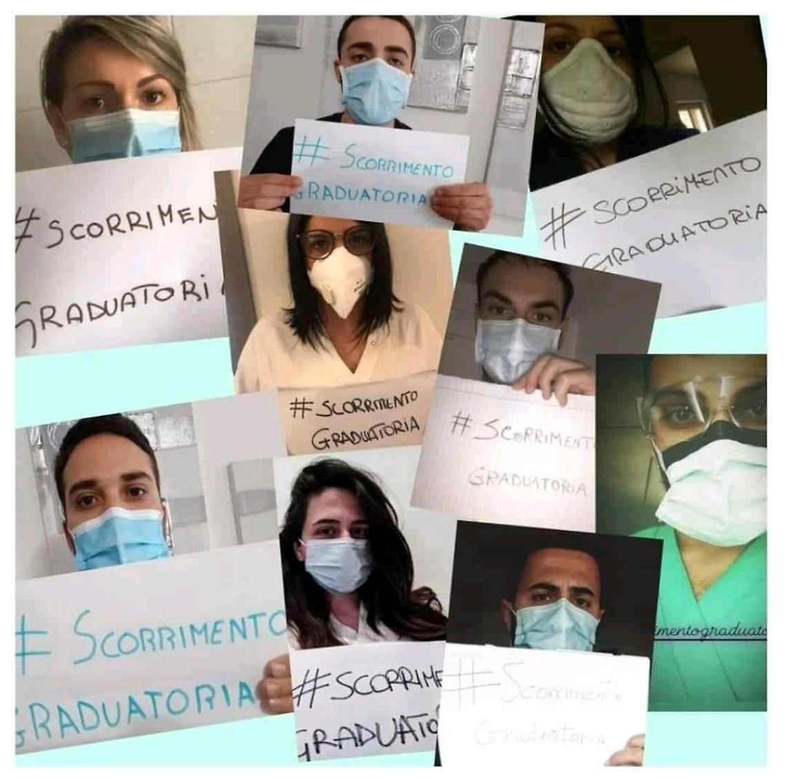 Coronavirus,  priorità per la graduatoria: gli infermieri lanciano #scorrimentograduatoria
