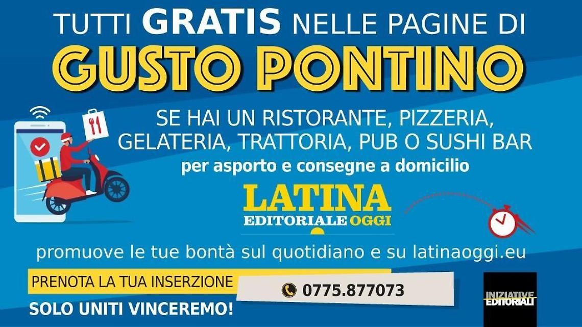 Gusto pontino Latina elenco locali con servizio d'asporto e consegna a domicilio