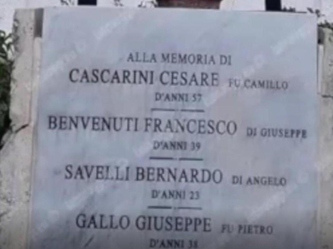 Monumento a Montenero, il sindaco ricorda i cittadini fucilati dai nazisti