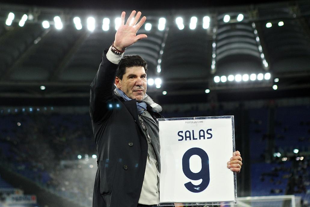 Salas sotto la Curva Nord