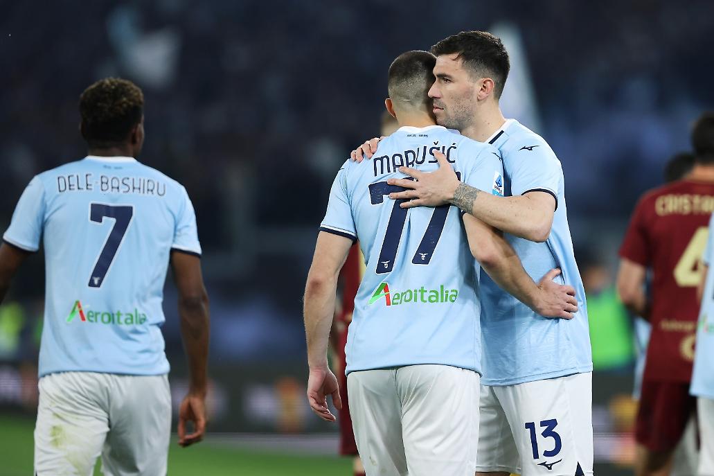 Marusic abbraccia Romagnoli