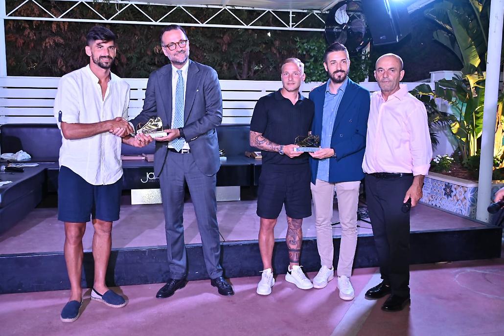 Un momento della premiazione