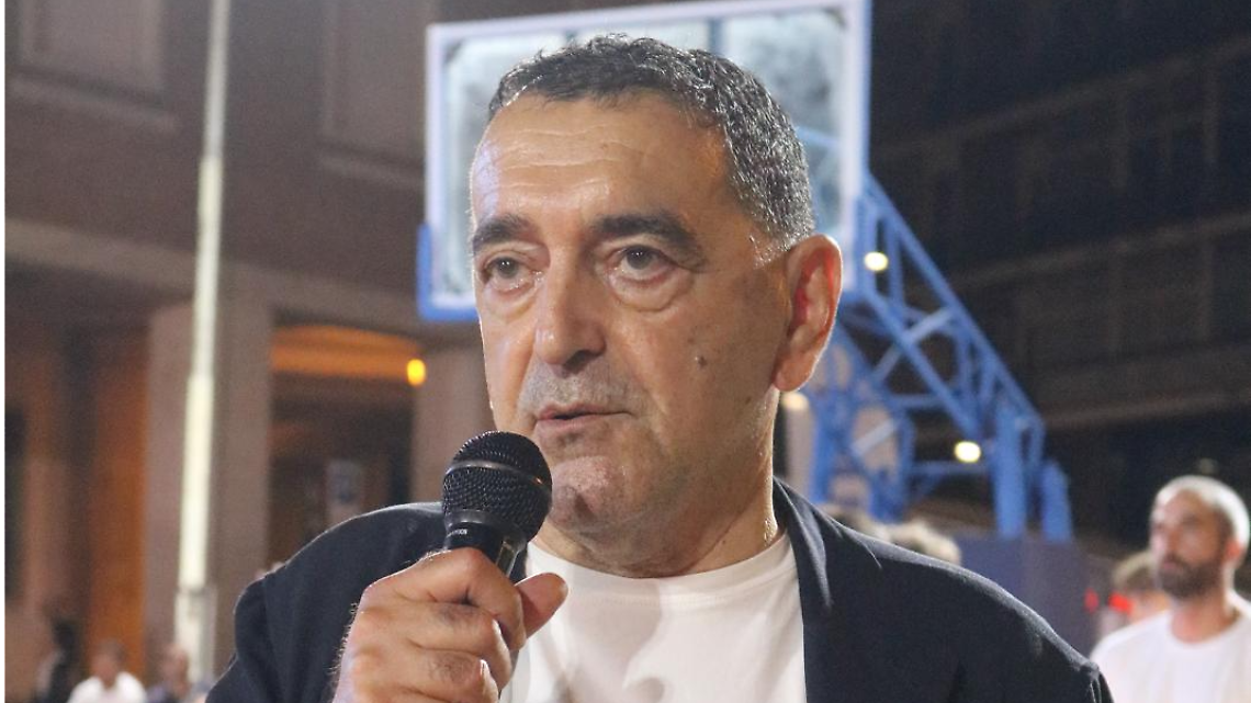 Massimo Passamonti dell'Associazione "Amici del Basket"