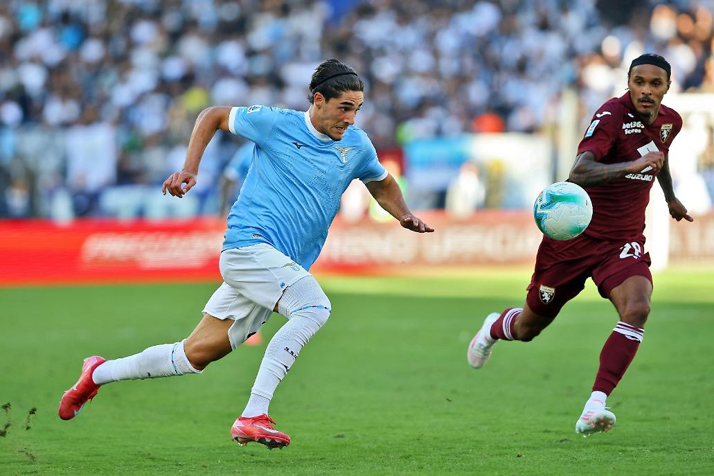 Cancellieri s'invola verso la porta in occasione del gol dell'1-1