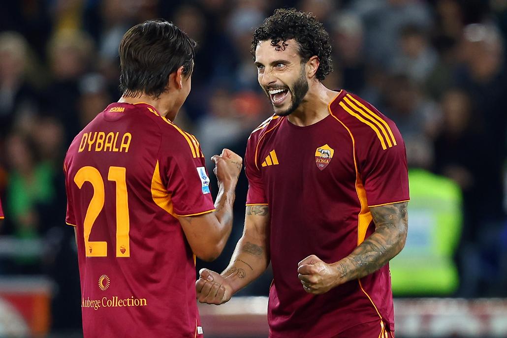 La gioia di Hermoso dopo l'1-0