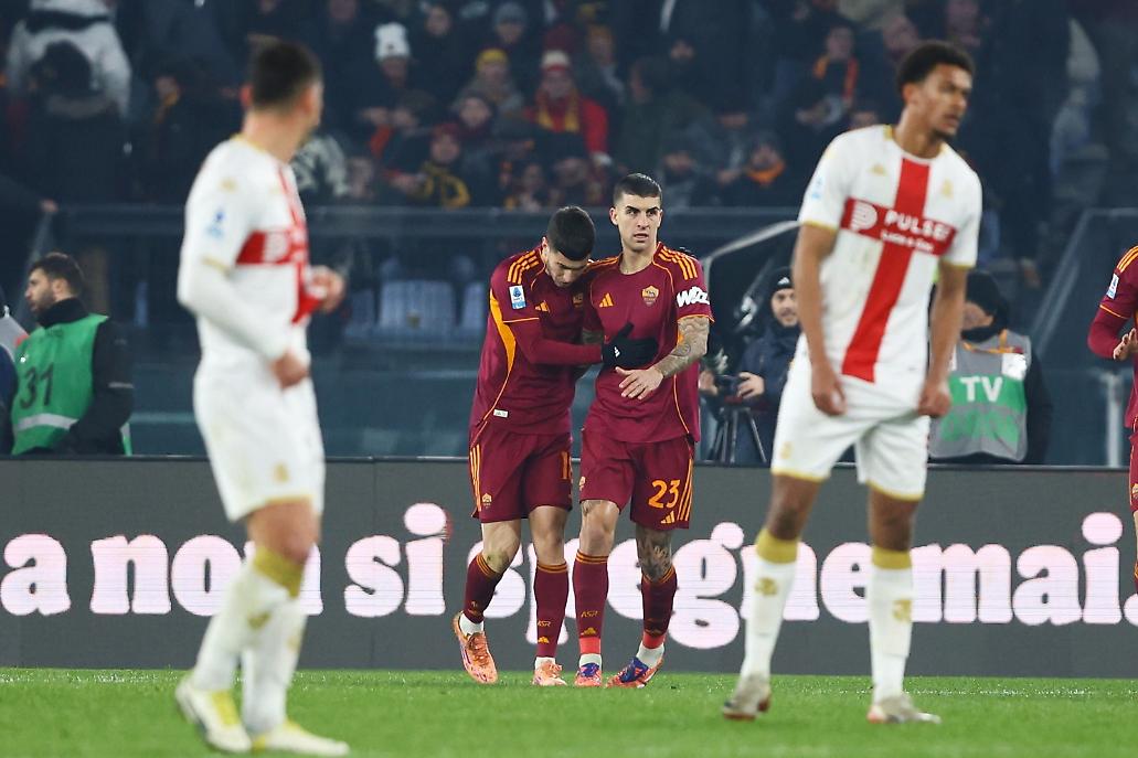 Mancini e Soul&egrave; festeggiano