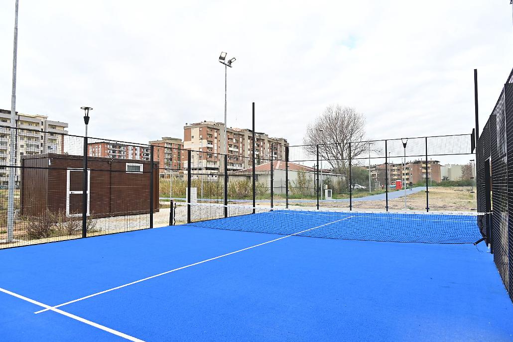 Il campo da padel