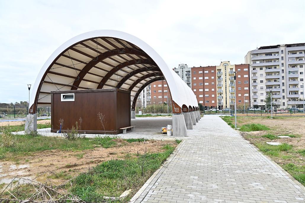 La struttura coperta