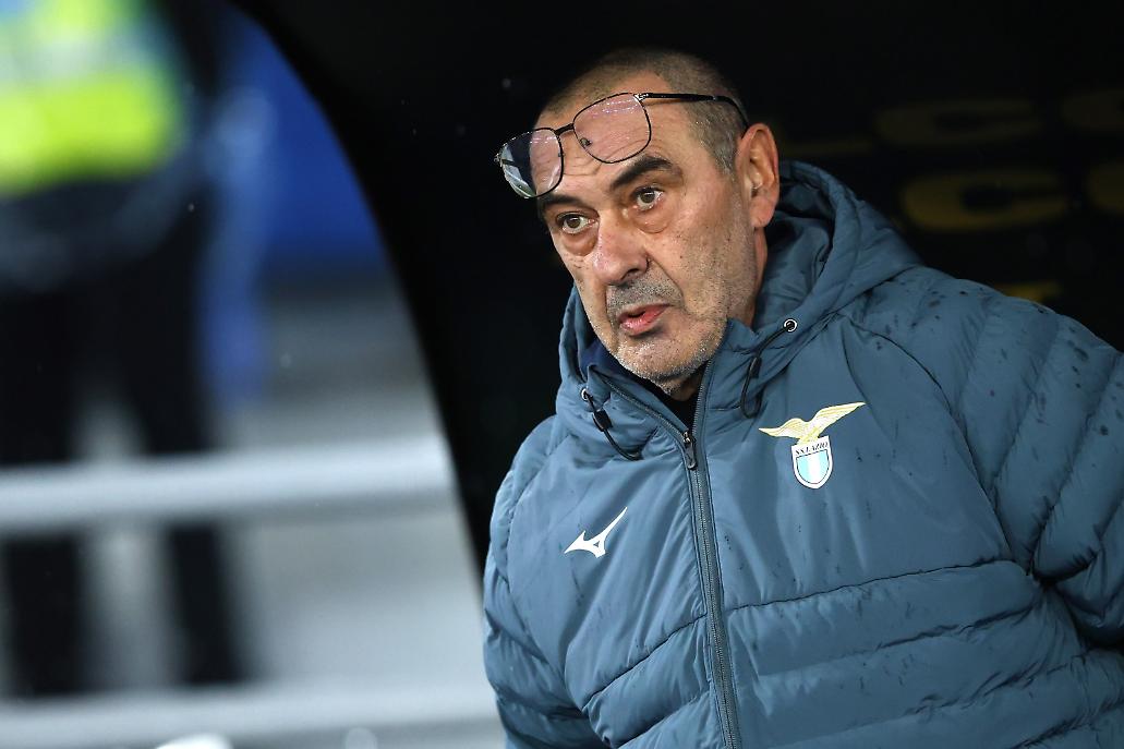 Il volto attonito di Sarri