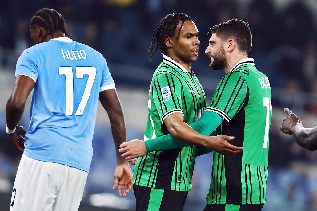 Laurient&eacute; festeggia con Berardi