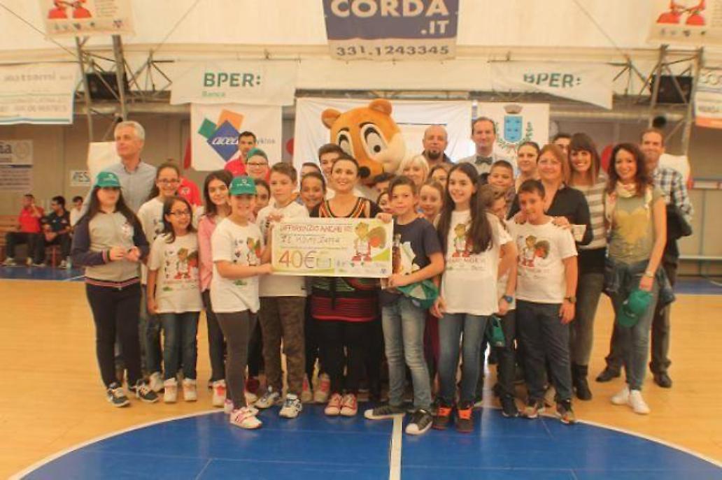 La classe V E della scuola Montegrappa 
